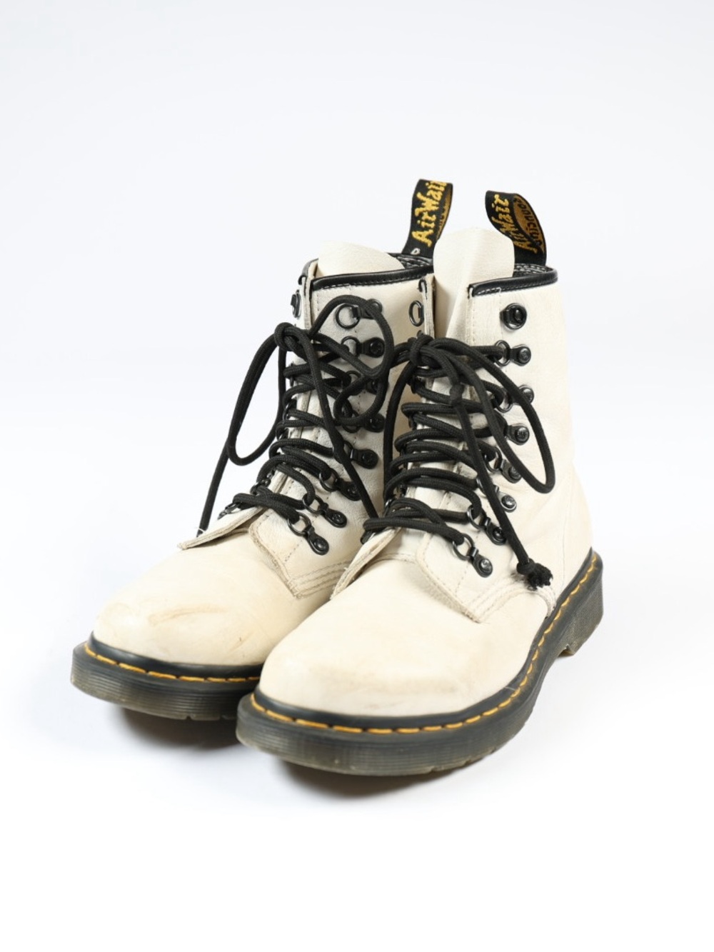 Dr. Marten 1460 White Lace Up Boots Women’s Size 8